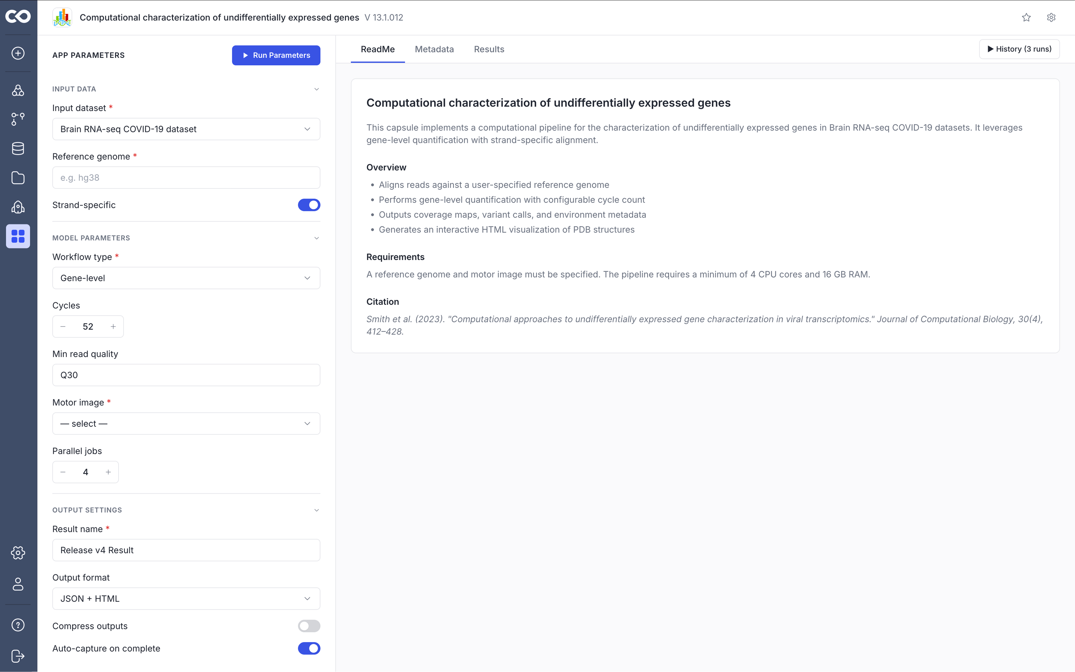 Scientific App Panel shipped UI — detail 4